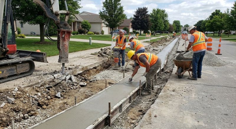 Concrete Curbing Installation in Honolulu, HI