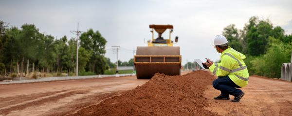 Crusher Run Spreading